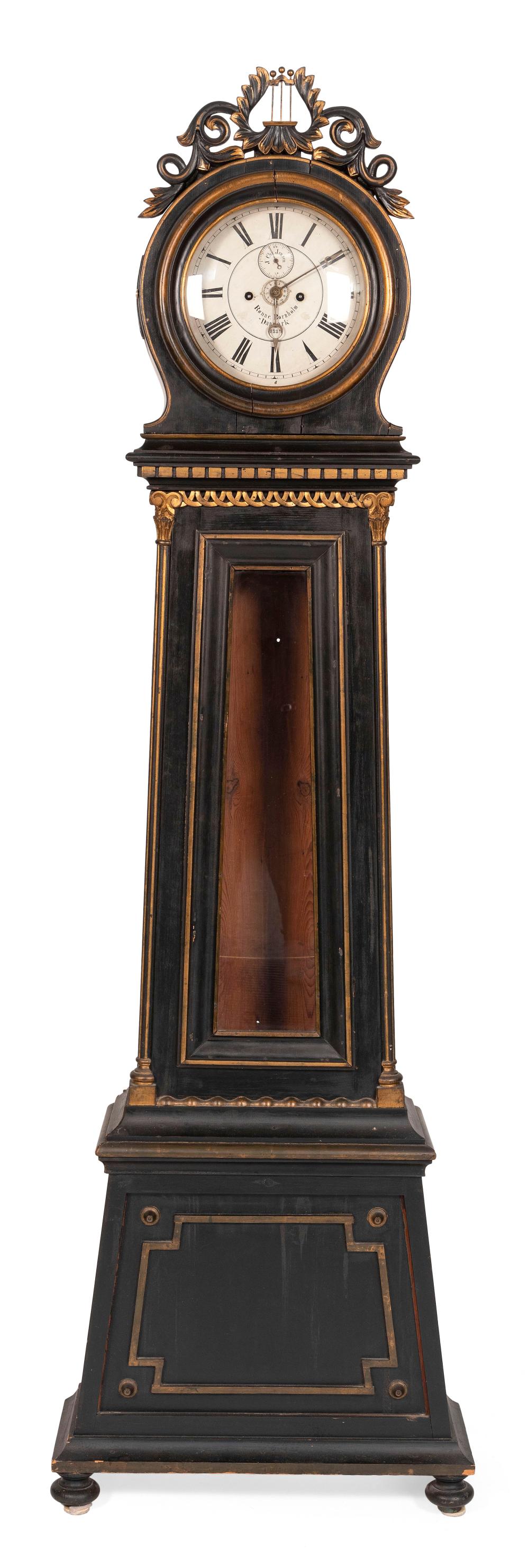 DANISH TALL CLOCK LATE 19TH CENTURY