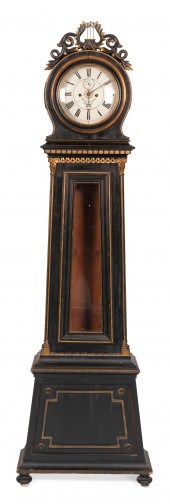 DANISH TALL CLOCK LATE 19TH CE