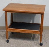 DANISH TEAK BLACK FORMICA FOLD