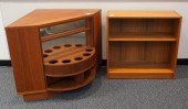 DANISH TEAK CORNER CABINET WIT