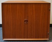 DANISH TEAK DOUBLE DOOR LINEN