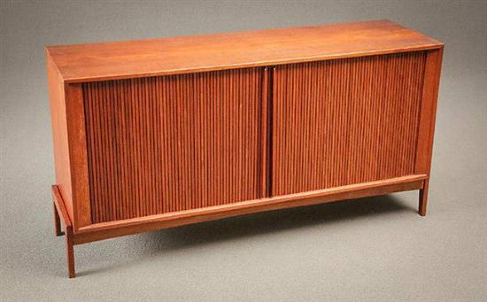 DANISH TEAK DOUBLE TAMBOUR-FRONT