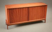 DANISH TEAK DOUBLE TAMBOUR-FRO