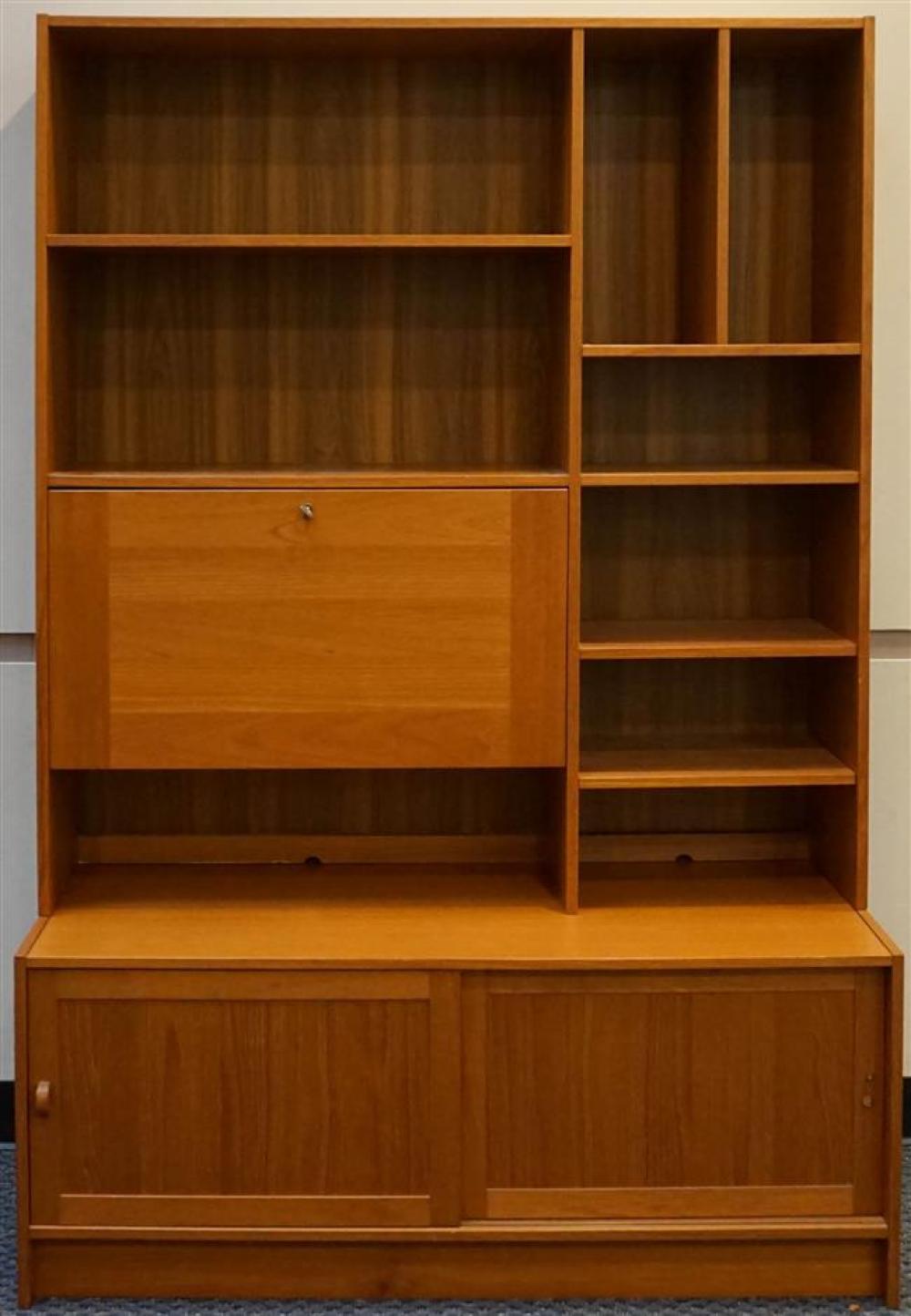 DANISH TEAK FINISH HUTCH CABINET,