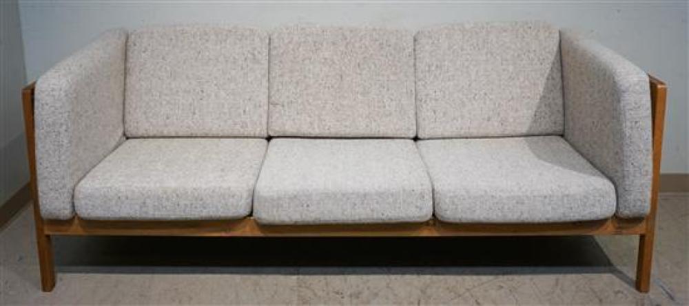DANISH TEAK LOOSE CUSHION SOFA, A