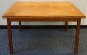 DANISH TEAK PULL-OUT DINING TA