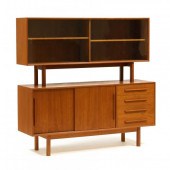 DANISH TEAK SIDEBOARD WITH HUT