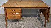 DANISH TEAK SINGLE DROP-LEAF D