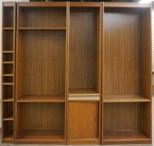 DANISH TEAK VENEER FOUR-PART W