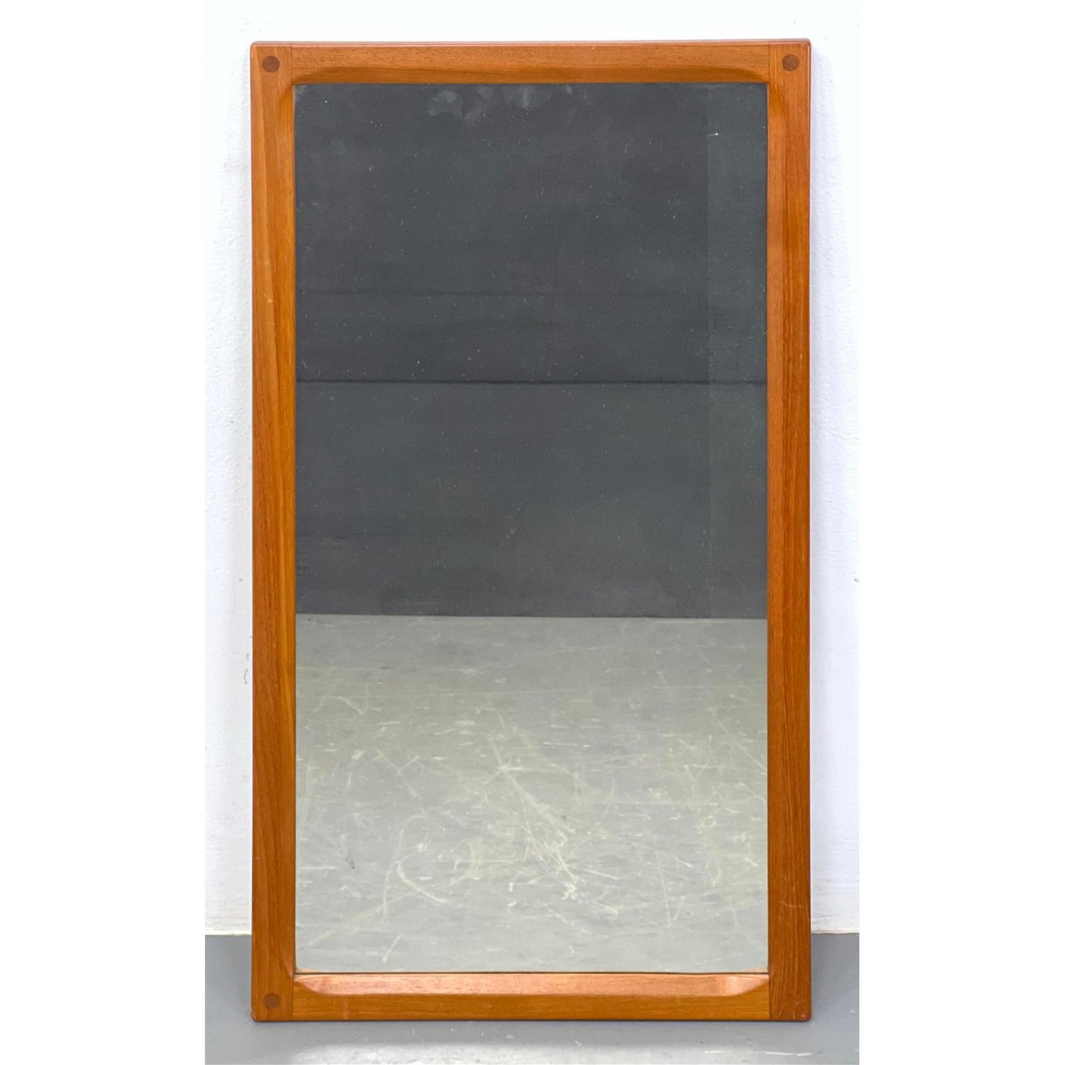 Danish teak wall mirror ASKEL