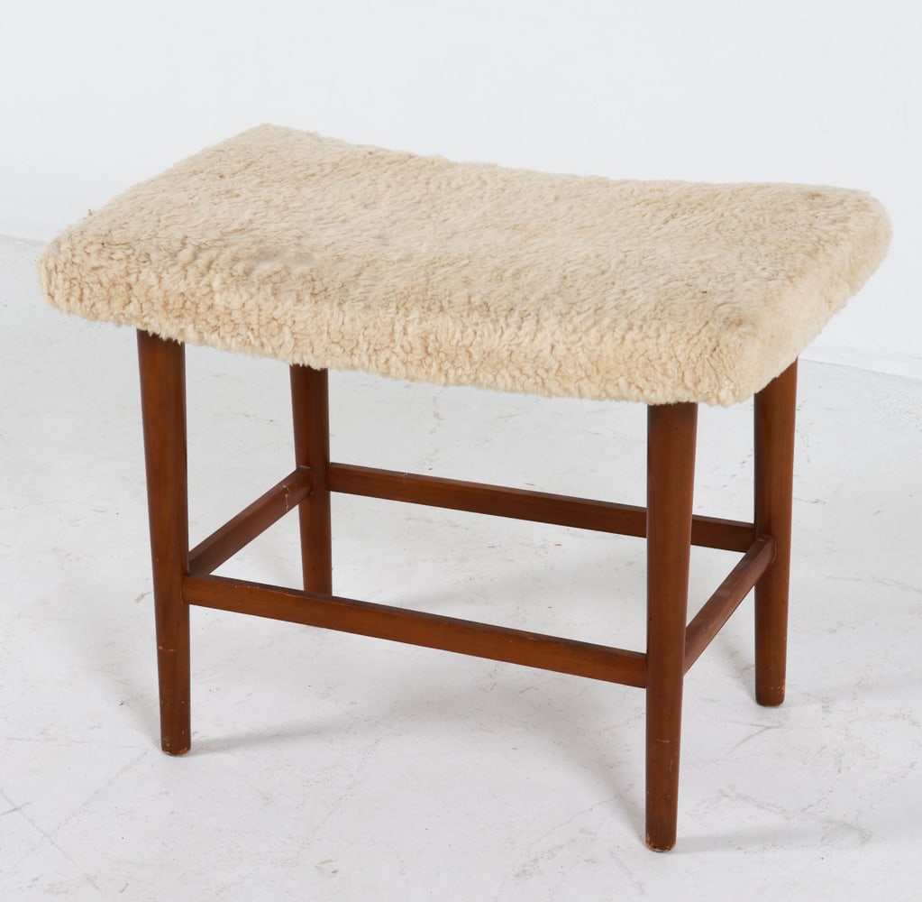 DANISH TEAK & WOOL LAMBSWOOL
