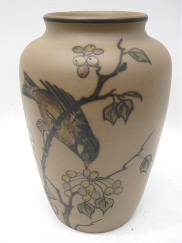 DANISH TERRACOTTA POTTERY VASE