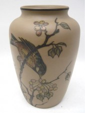 DANISH TERRACOTTA POTTERY VASE