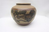 DANISH TERRACOTTA POTTERY VASE