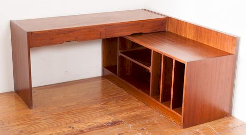 DANISH TWO-PIECE COVERTIBLE CABINET