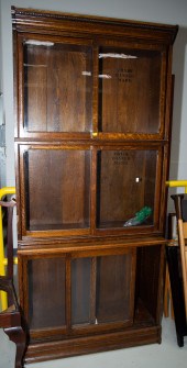 DANNER OAK BOOK OR CURIO CASE