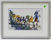 Danny Mayes ''Rain Walk'' Fram