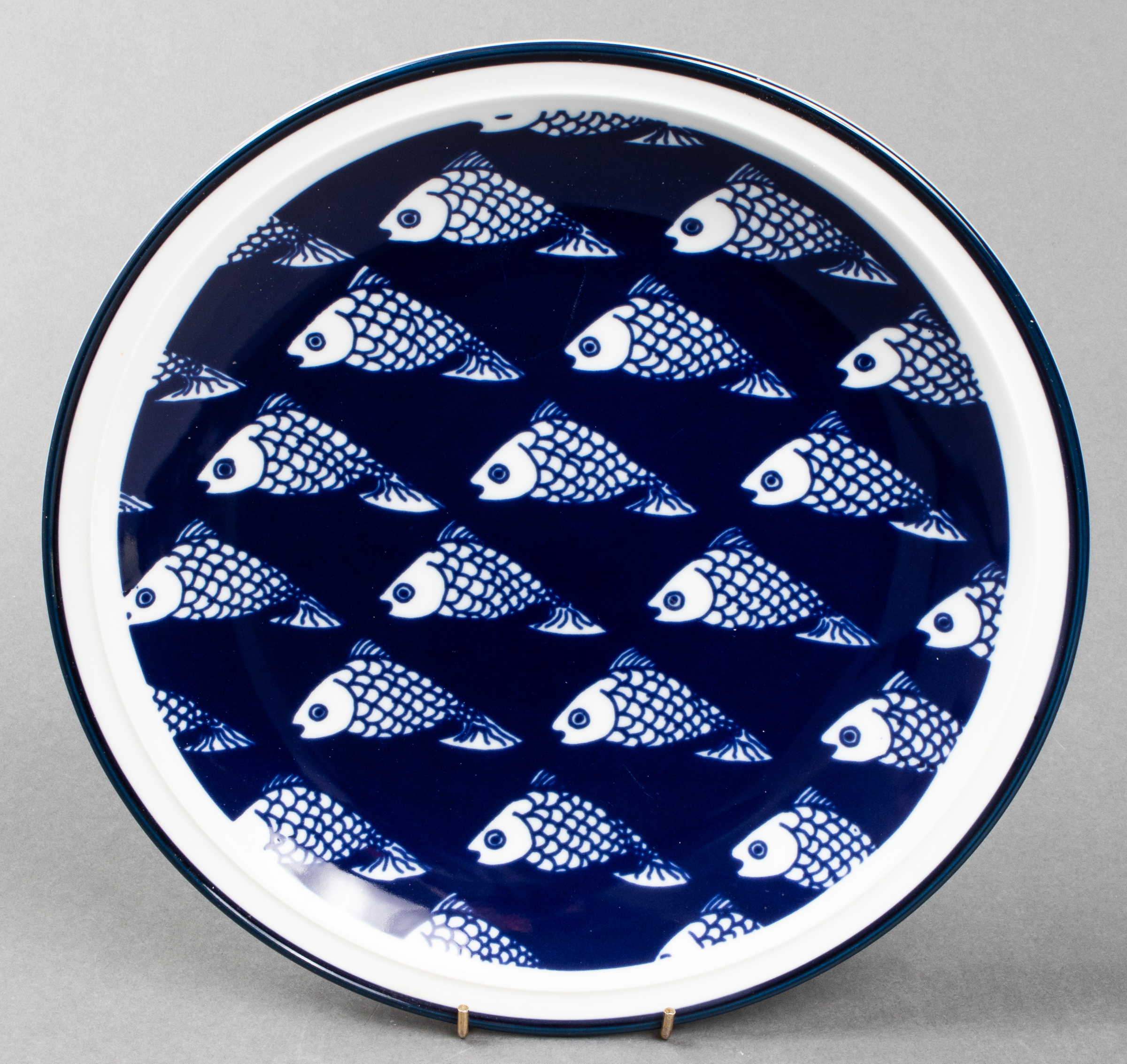 DANSK BLUE AND WHITE PORCELAIN