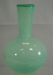 Dansk pale turquoise swirled o