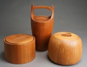 DANSK TEAK BOXES AND ICE BUCKE