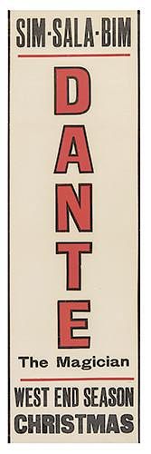 DANTE (HARRY AUGUST JANSEN).