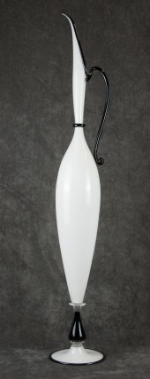 DANTE MARIONI BLOWN GLASS EWER