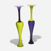 Dante Marioni. Gambo vases, se