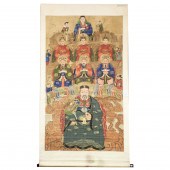 DAOIST HANGING SCROLL Daoist h