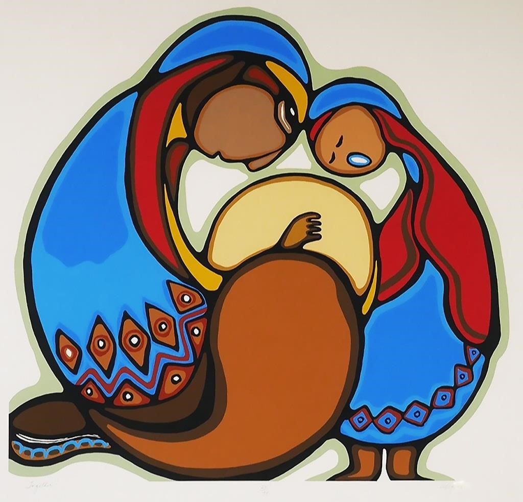DAPHNE ODJIG, SERIGRAPH