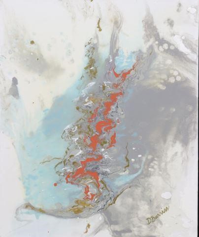 DARA BURRISS (TX, 20TH C.) ABSTRACT