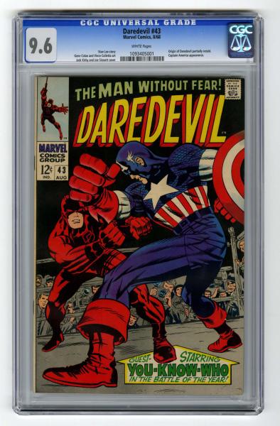 Daredevil #43 CGC 9.6 Marvel Comics
