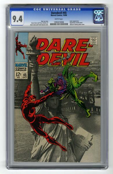 Daredevil #45 CGC 9.4 Marvel Comics