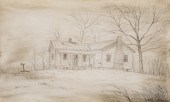 DARELL KOONS, FARMHOUSE ETCHIN