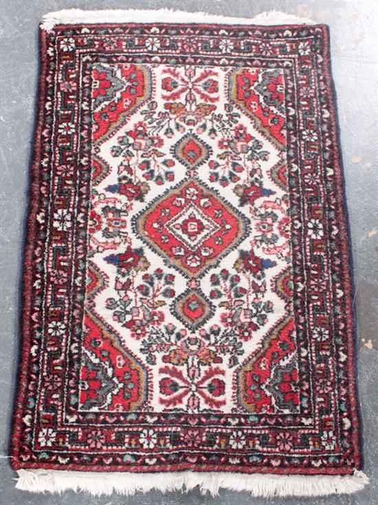 Dargazine rug Iran circa 1970 2.7 x