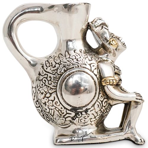D'ARGENTA SILVER OVERLAID MEXICAN