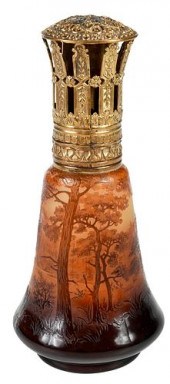 D'ARGENTAL CAMEO GLASS "LAMPE