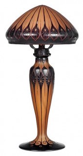D'ARGENTAL CAMEO GLASS TABLE L