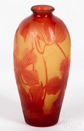 D'ARGENTAL SIGNED CAMEO GLASS