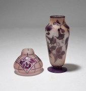D'ARGYL ART GLASSTwo art glass