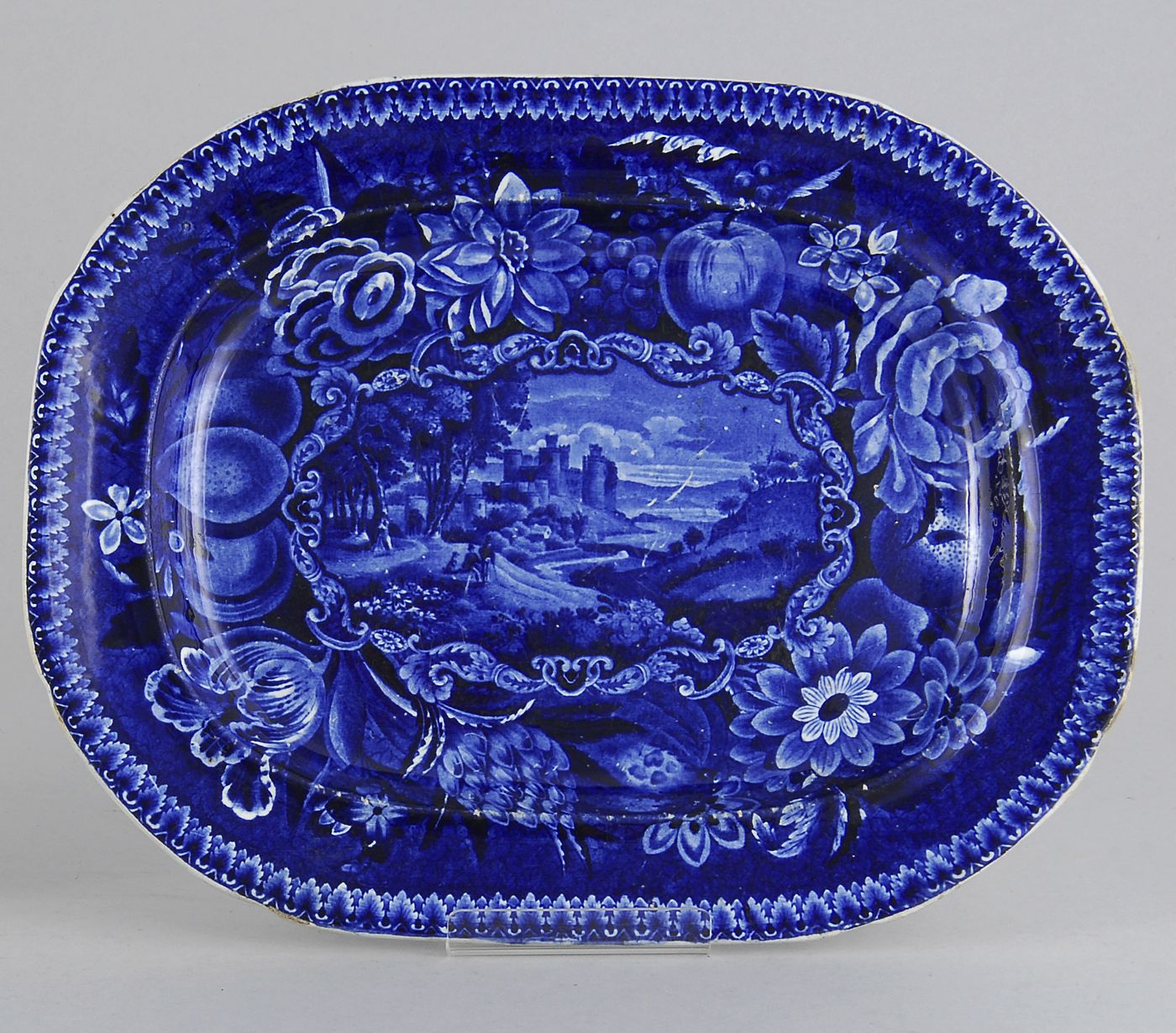 DARK BLUE STAFFORDSHIRE
