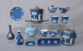 DARK BLUE WEDGWOOD JASPER AND