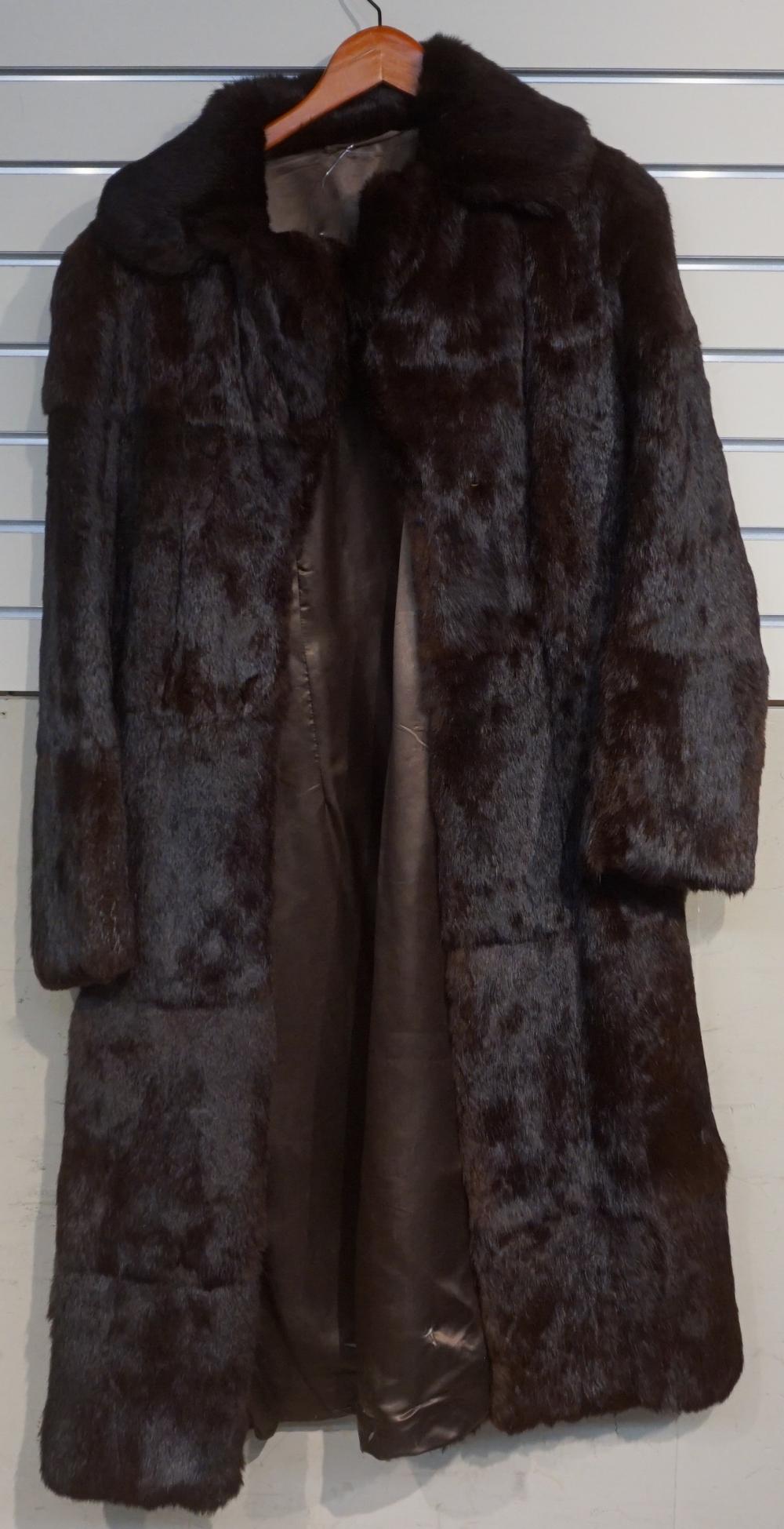 DARK BROWN MINK FULL-LENGTH