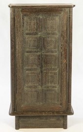 DARK CERUSED OAK FRENCH SINGLE
