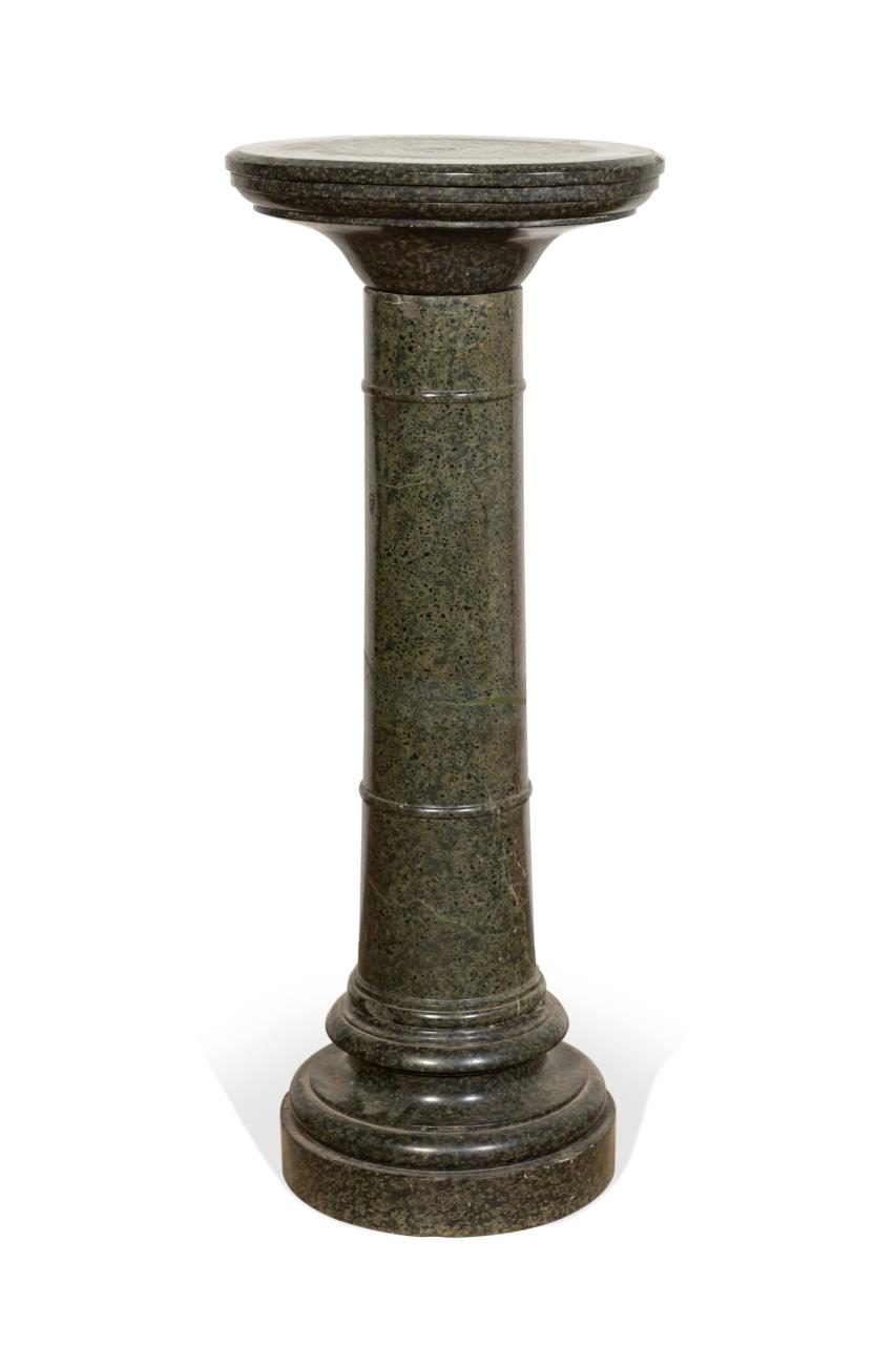 DARK GREEN GRANITE COLUMN FORM