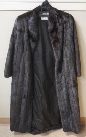 DARK MINK COAT, RETAILED BY AL