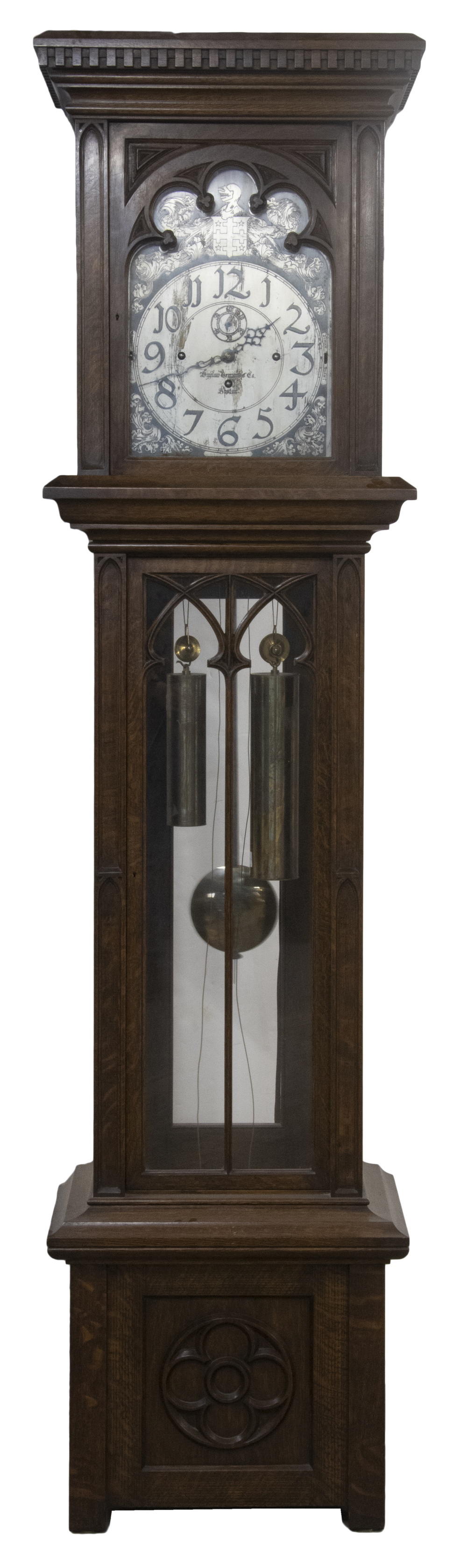 DARK OAK GOTHIC WESTMINSTER CHIME