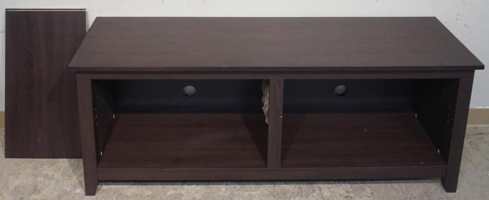 DARK STAINED TELEVISION CONSOLE
