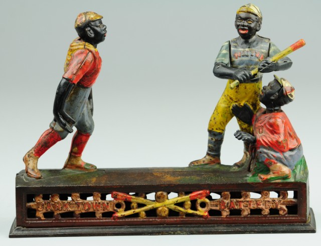 DARKTOWN BATTERY MECHANICAL BANK