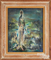 DARREL AUSTIN OIL ON CANVAS<br