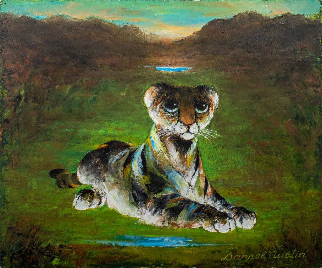 DARREL AUSTIN "THE WATCHER" OIL